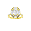 Alight: Oval, Prong, Double Halo