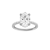 Alight: Oval, Prong, Hidden Halo