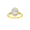 Solstice: Oval, Prong, Halo