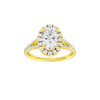 Solstice: Oval, Prong, Halo