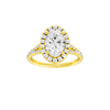 Solstice: Oval, Prong, Halo