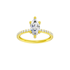 Alight: Marquise, Prong, Hidden Halo