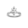 Vignette: Marquise, Prong, Plain