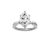 Vignette: Marquise, Prong, Plain