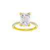 Alight: Emerald, Pavé, Hidden Halo