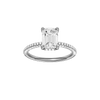 Alight: Emerald, Pavé, Hidden Halo
