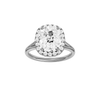 Solstice: Elongated Cushion, Plain, Halo