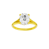 Solstice: Elongated Cushion, Plain, Hidden Halo