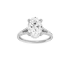 Solstice: Oval, Prong, Hidden Halo
