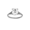Solstice: Elongated Cushion, Plain, Hidden Halo