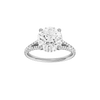 Solstice: Round, Prong, Hidden Halo