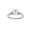 Solstice: Elongated Cushion, Prong, Hidden Halo