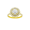 Provenance: Round, Pavé, Double Halo