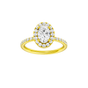 Alight: Oval, Prong, Halo