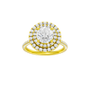 Provenance: Round, Pavé, Double Halo
