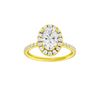 Alight: Oval, Prong, Halo