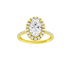Alight: Oval, Prong, Halo