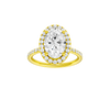 Alight: Oval, Prong, Halo