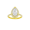Provenance: Pear, Pavé, Halo