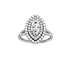 Solstice: Marquise, Prong, Double Halo