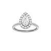 Provenance: Pear, Pavé, Halo