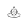 Provenance: Pear, Pavé, Halo