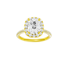 Provenance: Elongated Cushion, Pavé, Halo