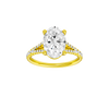 Solstice: Oval, Prong, Plain