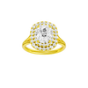 Solstice: Elongated Cushion, Plain, Double Halo