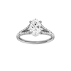 Solstice: Oval, Prong, Plain