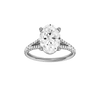 Solstice: Oval, Prong, Plain