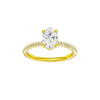 Alight: Oval, Pavé, Plain
