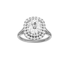 Solstice: Elongated Cushion, Plain, Double Halo