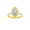 Provenance: Marquise, Pavé, Halo