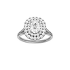 Solstice: Elongated Cushion, Plain, Double Halo