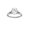 Solstice: Oval, Prong, Plain