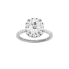 Alight: Elongated Cushion, Prong, Halo
