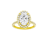 Provenance: Oval, Pavé, Halo