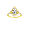 Solstice: Marquise, Prong, Halo