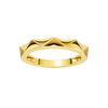 Gold Geometric Stackable Ring