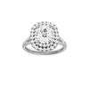 Solstice: Elongated Cushion, Prong, Double Halo