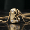 The Bubble Pop Monograms Initial Necklace