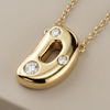 The Bubble Pop Monograms Initial Necklace