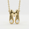 The Bubble Pop Monograms Initial Necklace