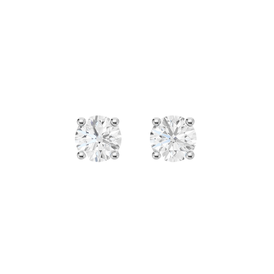 Amorati Diamonds 1.00 cttw Bold Power Studs: IGI Certified E-F Colorless VS+ Lab Diamonds in 2.5g Solid 14K Gold Settings with Insured Free Shipping.