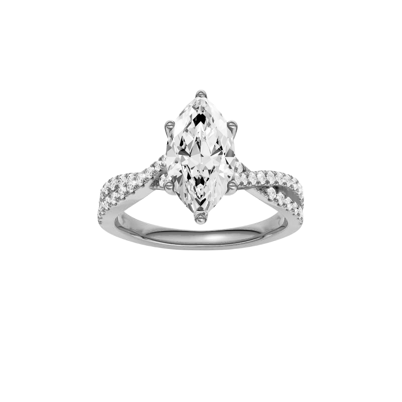Marquise Cut Engagement Rings