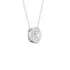 Maximalist Round Solitaire Diamond Pendant